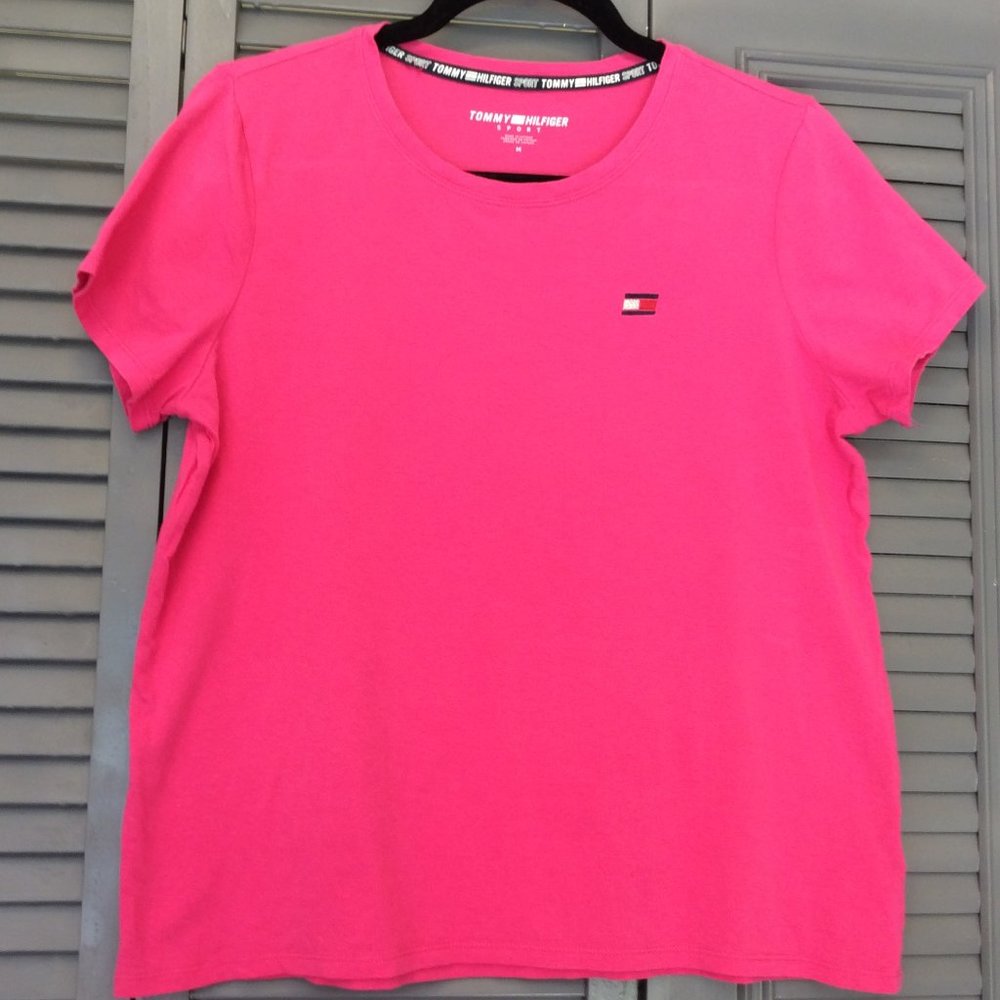 Pink Tommy Hilfiger Sport T-Shirt